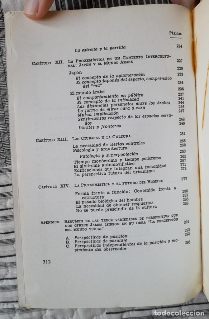 Libros de segunda mano: La dimensi&oacute;n oculta. Edward T. Hall - Foto 6