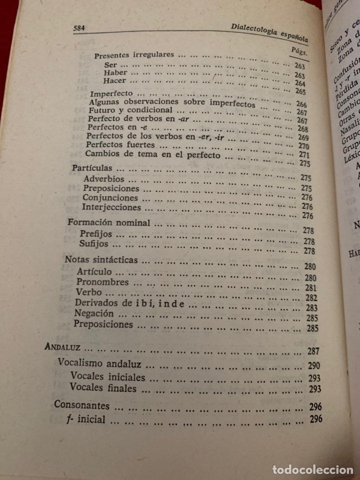 Libros de segunda mano: Dialectolog&iacute;a espa&ntilde;ola. Alonso Zamora Vicente. - Foto 8
