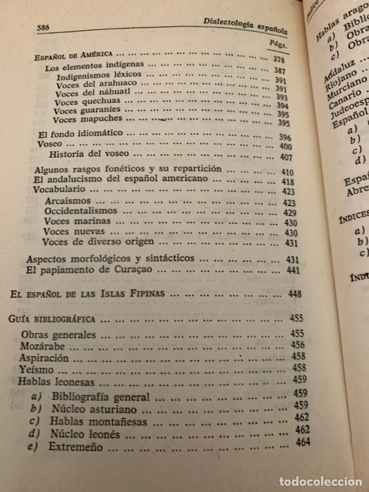 Libros de segunda mano: Dialectolog&iacute;a espa&ntilde;ola. Alonso Zamora Vicente. - Foto 10