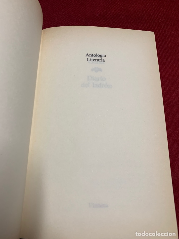 Libros de segunda mano: Diario del ladr&oacute;n. Jean Genet. - Foto 5