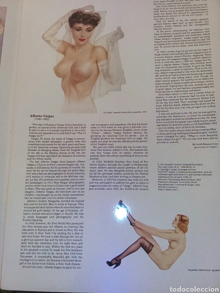 Libros de segunda mano: Alberto Vargas laminas - Foto 8