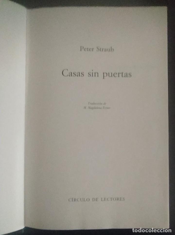 Libros de segunda mano: Casas sin puertas - Peter Straub - Foto 1