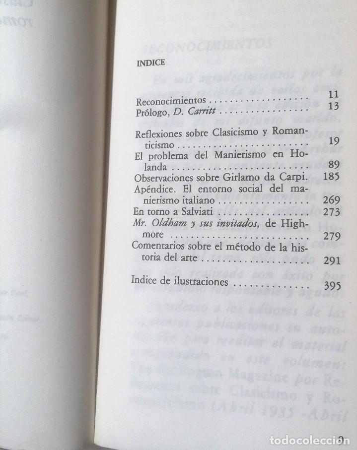Libros de segunda mano: F. Antal, Clasicismo y romanticismo, Comunicaci&oacute;n, 1978 - Foto 3