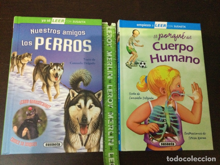 Livros em segunda m&atilde;o: NUESTROS AMIGOS LOS PERROS Y EL PORQU&Eacute; DEL CUERPO HUMANO