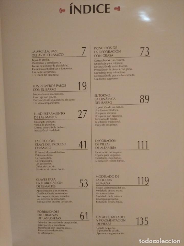 Libros de segunda mano: LIBRO TECNICAS ARTISTICAS &ndash; CERAMICA &ndash; FUNDAMENTOS &ndash; MATERIALES &ndash; EJERCICIOS &ndash; COMO NUEVO - Foto 2