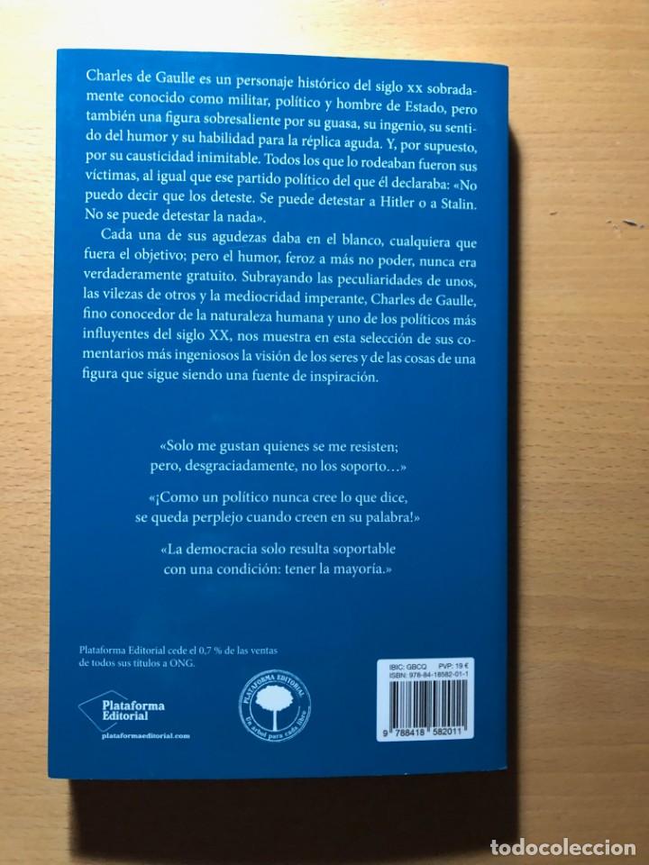 Libros de segunda mano: El ingenio de Charles de Gaulle. Marcel Jullian. Plataforma Editorial - Foto 2