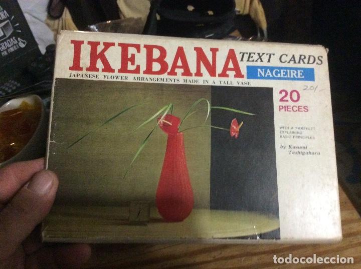 Second hand books: Ikebana text cards : Nageire: Japanese flower arangements made in a tall vase
