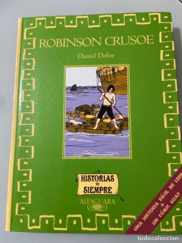 Libros de segunda mano: Robinson Crusoe. Daniel Defoe. Alfaguara - Foto 1