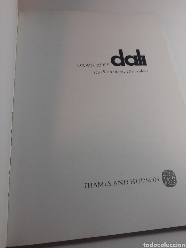 Libros de segunda mano: Dal&iacute;, Dawn Ades, ingl&eacute;s 1988 - Foto 2