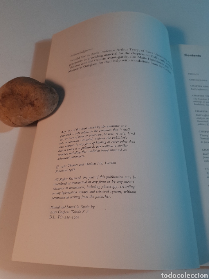 Libros de segunda mano: Dal&iacute;, Dawn Ades, ingl&eacute;s 1988 - Foto 3
