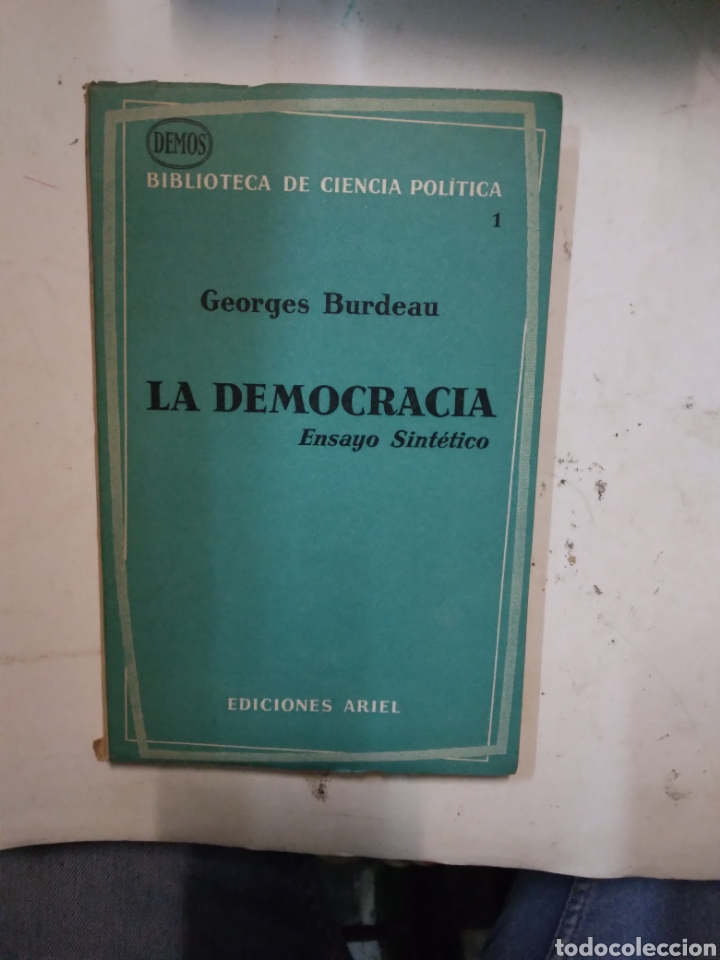 Libros de segunda mano: Georges Burdeos, La democracia, Ariel - Foto 1