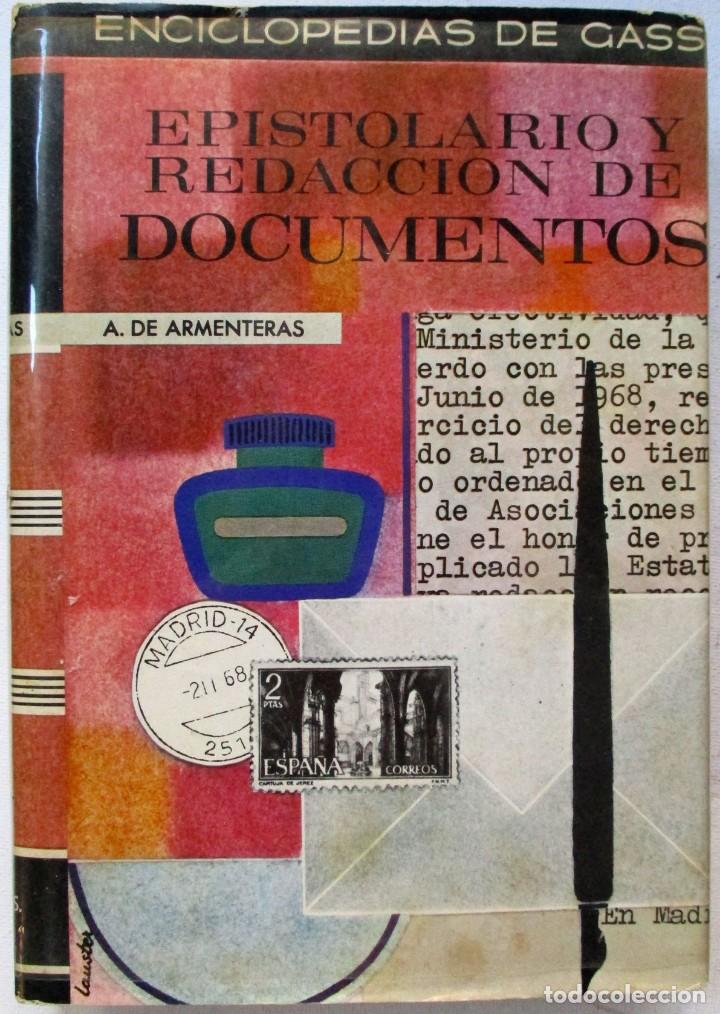 Libros de segunda mano: Epistolario y redacci&oacute;n de documentos. A. de Armenteras - Foto 1