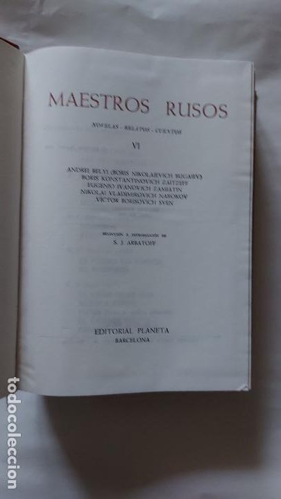 Libros de segunda mano: Maestros rusos VI | VV.AA. | Editorial Planeta, 1965 - Foto 3