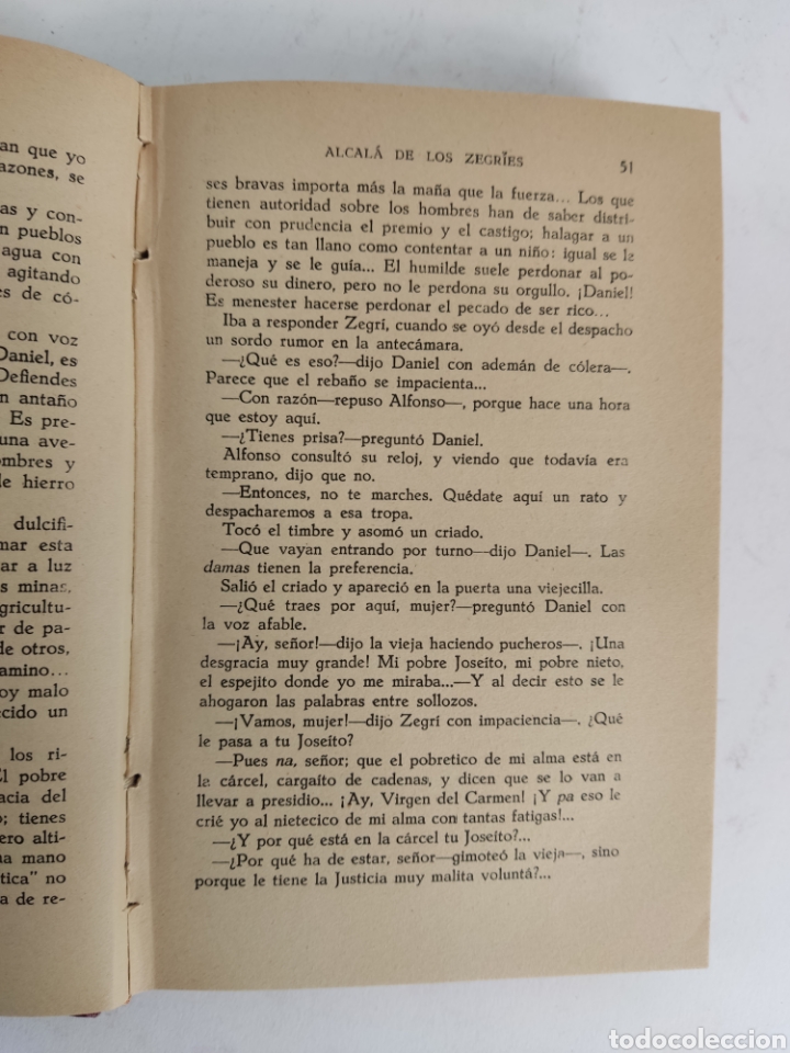 Libros de segunda mano: L-6240 ALCAL&Aacute; DE LOS ZEGR&Iacute;ES, RICARDO LEON, 1939 - Foto 5