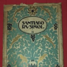 Libros de segunda mano: SANTIAGO RUSIÑOL MONOGRAFÍAS DE ARTE. Lote 308066783
