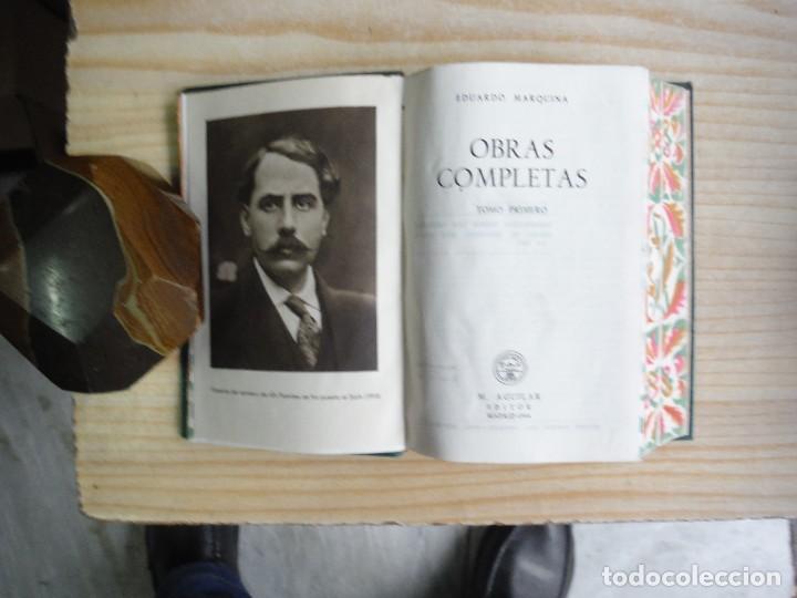 Libros de segunda mano: MARQUINA, Eduardo. - OBRAS COMPLETAS - Foto 2