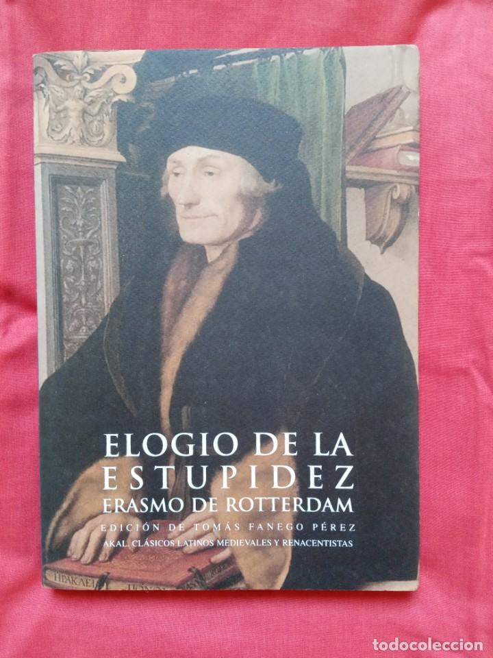 Libros de segunda mano: ERASMO DE ROTTERDAM - ELOGIO DE LA ESTUPIDEZ - Foto 1