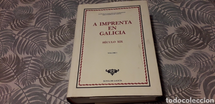 Libros de segunda mano: A IMPRENTA EN GALICIA, S&Eacute;CULO XIX, XUNTA DE GALICIA, - Foto 1