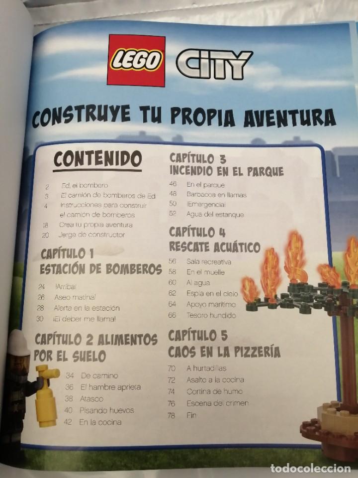 Libros de segunda mano: LEGO CITY: CONSTRUYE TU PROPIA AVENTURA - Foto 6
