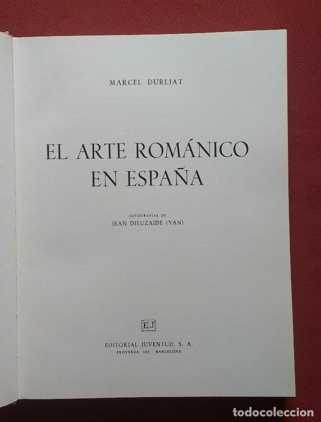 Libros de segunda mano: ARTE ROMANICO EN ESPA&Ntilde;A - MARCEL DURLIAT. - Foto 2