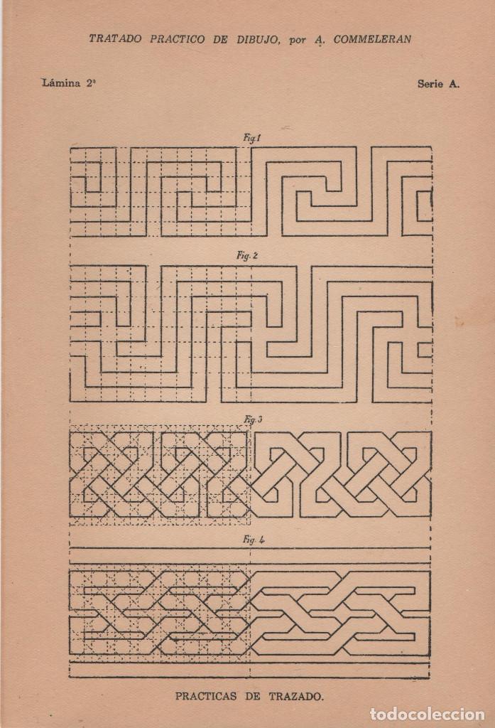 Libros de segunda mano: Tratado pr&aacute;ctico de dibujo. Alberto Commeleran. Editorial Albatros. 1943. - Foto 3