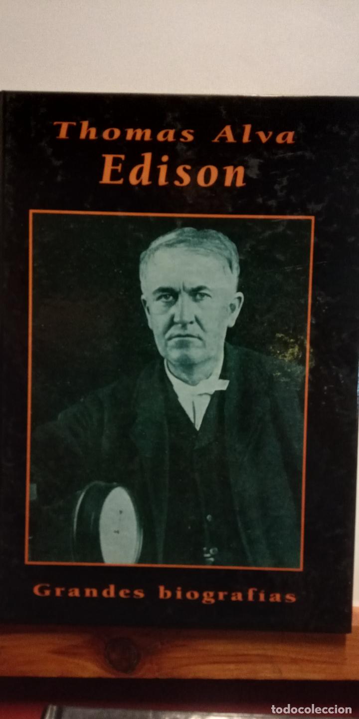 Libros de segunda mano: THOMAS ALVA EDISON. A.C. VAN DER WAL. GRANDES BIOGRAF&Iacute;AS. EDICIONES RUEDA - Foto 1