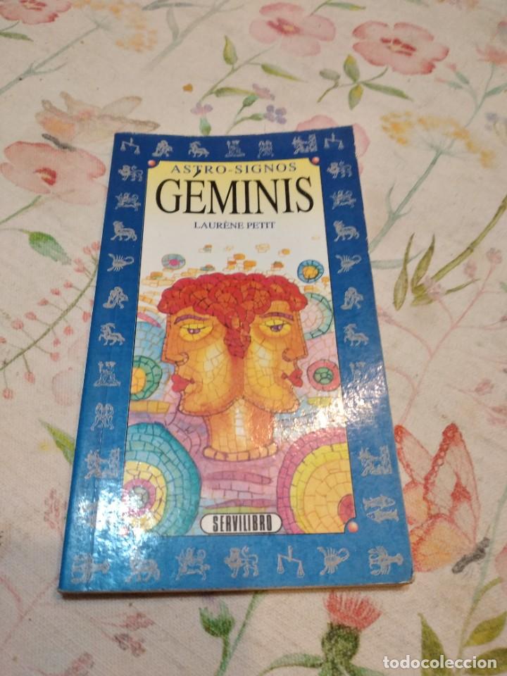 Libros de segunda mano: G-133 LIBRO GEMINIS ASTRO-SIGNOS LAURENE PETIT SERVILIBRO - Foto 1