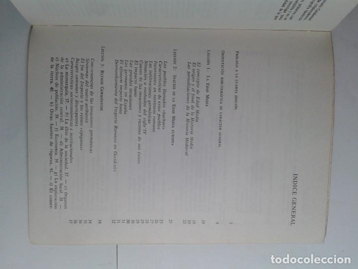 Libros de segunda mano: LECCIONES DE HISTORIA MEDIEVAL 1978 MANUEL RIU 5&ordf; EDICI&Oacute;N TEIDE - Foto 3