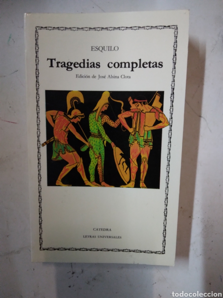 Libros de segunda mano: Esquilo,Tragedias completas, Catedra - Foto 1