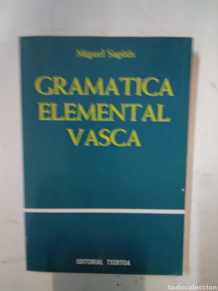 Libros de segunda mano: Miguel Samuel, Gram&aacute;tica elemental vasca, Editorial Txertoa - Foto 1