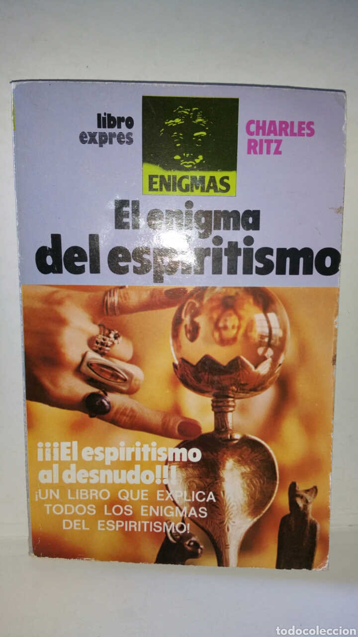 Libros de segunda mano: El enigma del espiritismo. Charles Ritz, libroexpres . - Foto 1