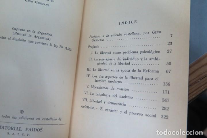 Libros de segunda mano: EL MIEDO A LA LIBERTAD. FROMM - Foto 2