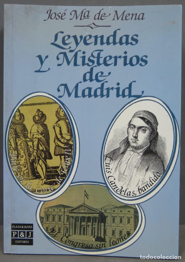 Libros de segunda mano: LEYENDAS Y MISTERIOS DE MADRID - Foto 1