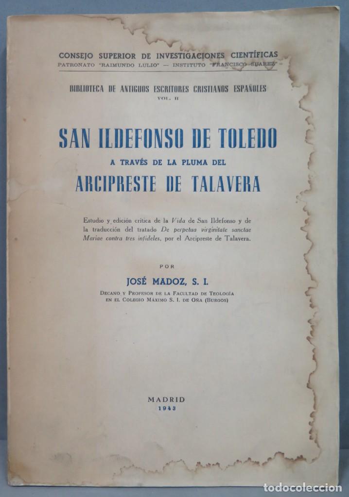 Libros de segunda mano: SAN ILDEFONSO DE TOLEDO. JOS&Eacute; MADOZ - Foto 1