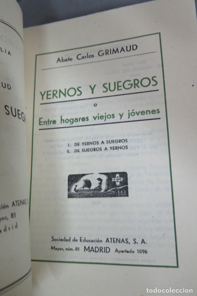 Libros de segunda mano: YERNOS Y SUEGROS. G. GRIMAUD - Foto 2