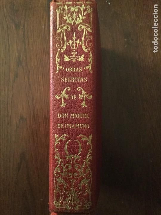 Libros de segunda mano: Obras Selectas de Miguel de Unamuno. - Foto 1