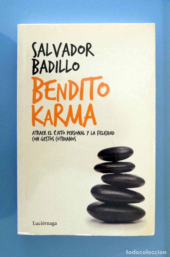 Libros de segunda mano: BENDITO KARMA, SALVADOR VADILLO. ED. LUCI&Eacute;RNAGA - Foto 1