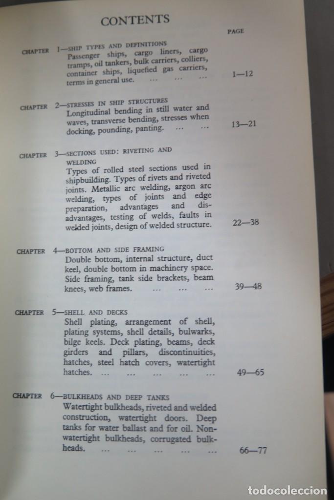 Libros de segunda mano: Reed&acute;s Ship Construction For Marine Students - Foto 3