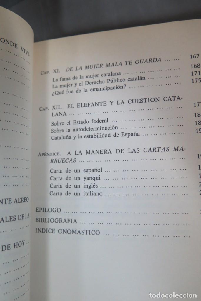 Libros de segunda mano: &iquest;QUE DIABLOS ES CATALU&Ntilde;A?. Mar&iacute;a Aurelia Capmany - Foto 4