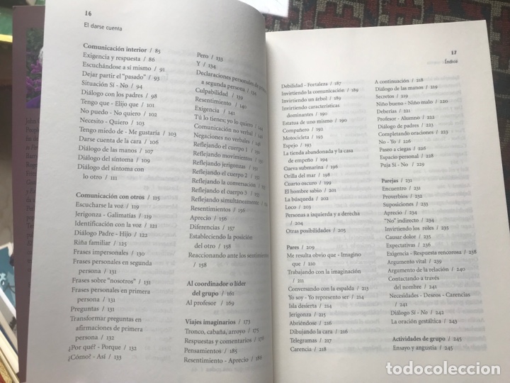 Libros de segunda mano: El darse cuenta. John O. Stevens. Cuatro vientos - Foto 4