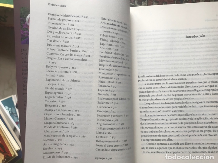 Libros de segunda mano: El darse cuenta. John O. Stevens. Cuatro vientos - Foto 5
