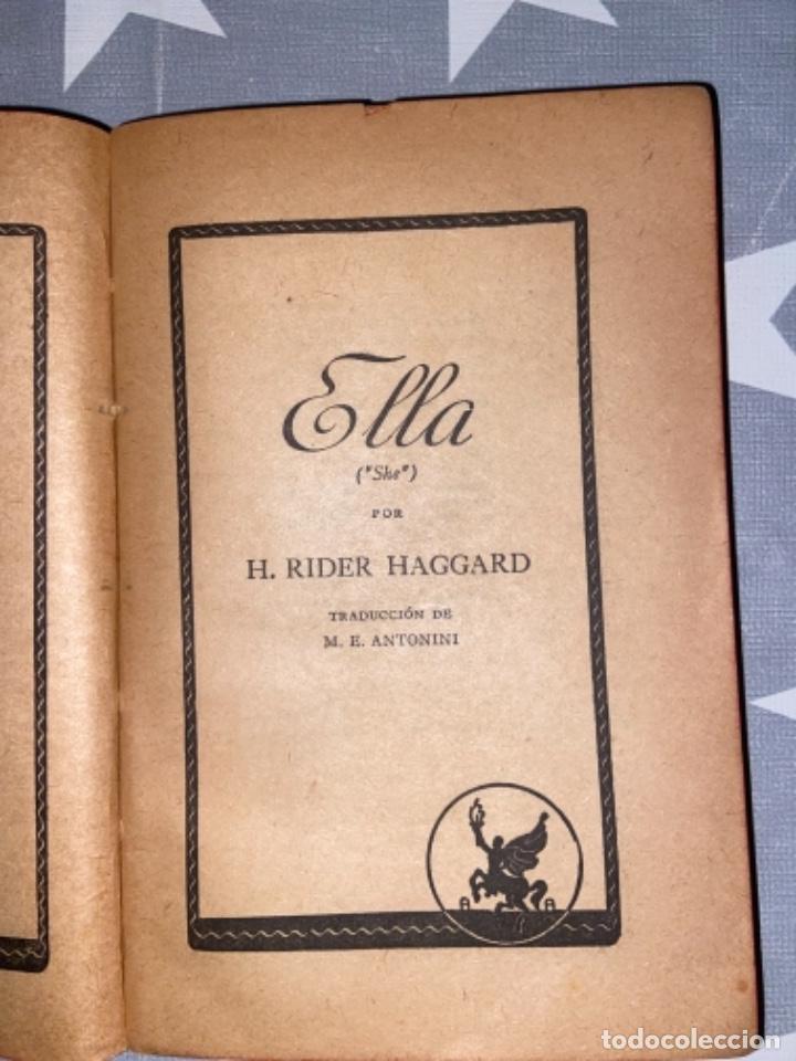 Libros de segunda mano: Ella. H. Rider Haggard - Foto 2