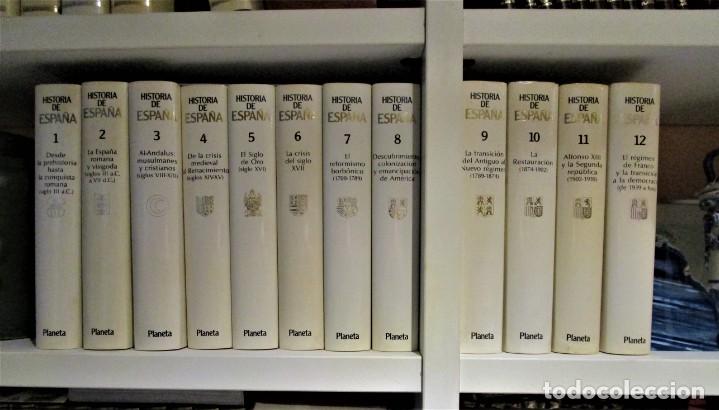 Libros de segunda mano: HISTORIA DE ESPA&Ntilde;A - PLANETA - 12 TOMOS - COLECCI&Oacute;N COMPLETA - Foto 1