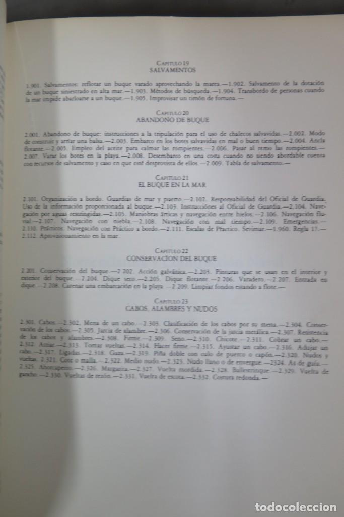 Libros de segunda mano: Tratado de maniobra y tecnolog&iacute;a naval. COSTA - Foto 4