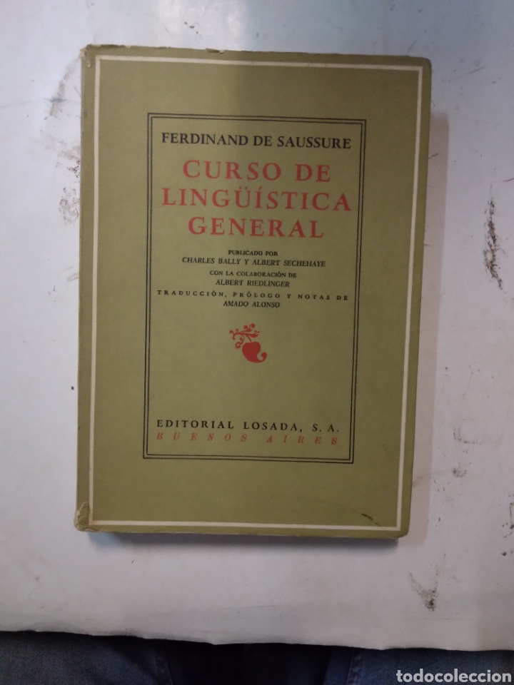 Libros de segunda mano: Ferdinand de Saussure,Curso de ling&uuml;&iacute;stica general,Ed Losada - Foto 1