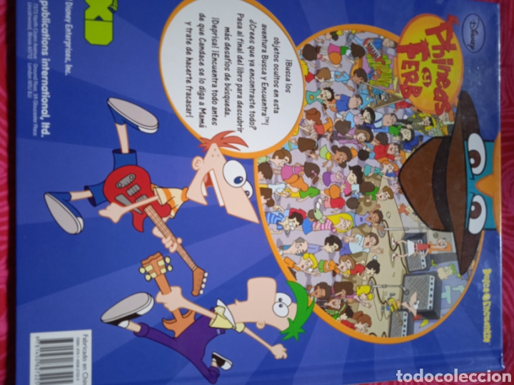 Libros de segunda mano: Phineas y Ferb. Busca y encuentra. Disney - Foto 2