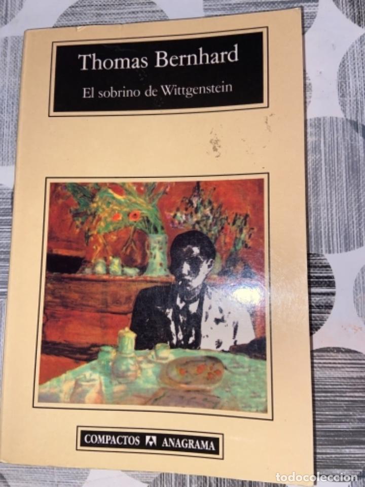 Libros de segunda mano: El sobrino de Wittgenstein. Thomas Bernhard - Foto 1