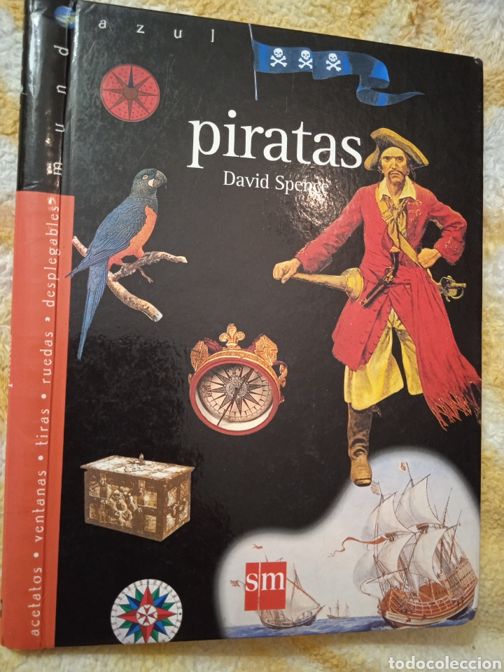 Libros de segunda mano: Piratas. David Spence. Editorial SM. Mundo azul - Foto 1