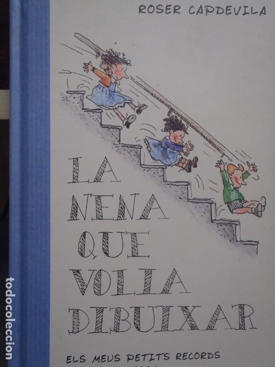 Libros de segunda mano: LA NENA QUE VOLIA DIBUIXAR - ROSER CAPDEVILA - ED. ANGLE - 2018 - TEXTO EN CATALAN - Foto 1