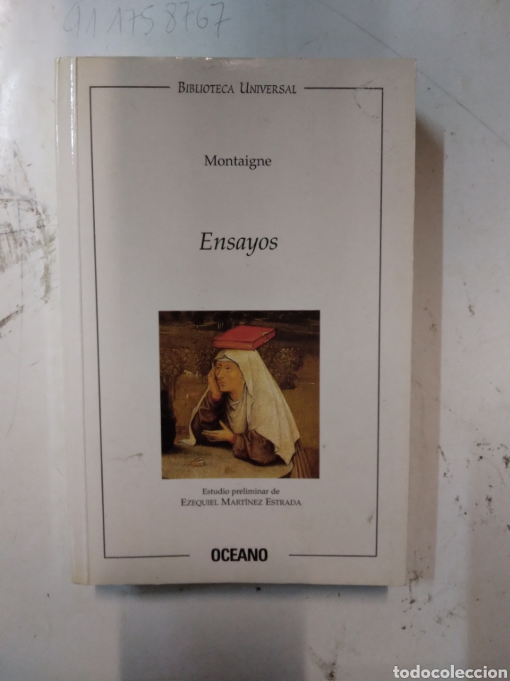 Libros de segunda mano: Montaigne, Ensayos, Oceano - Foto 1